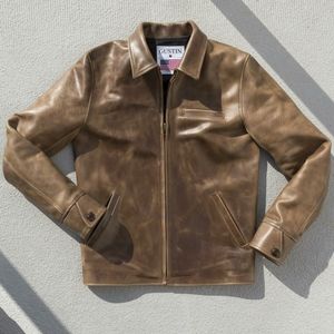 THE L1 HORWEEN CXL NATURAL GUSTIN JACKET
